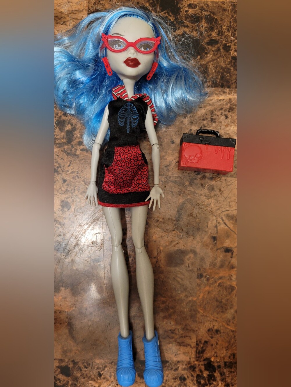G1 Monster High Ghoulia Yelps Scaris Only Displayed EUC